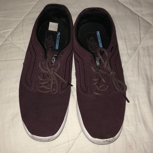 Burgundy Vans!!